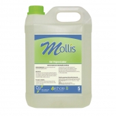 ÁLCOOL GEL 70º ANTISSÉPTICO P/ MÃOS MOLLIS 5L - ARCHOTE